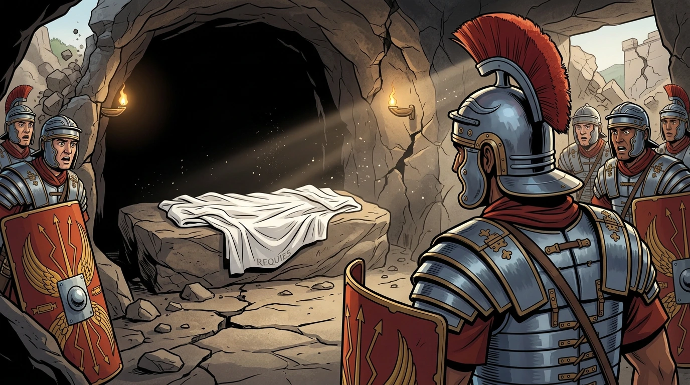 Brutus and the Empty Tomb - short (ages 4 - 7) — page 16