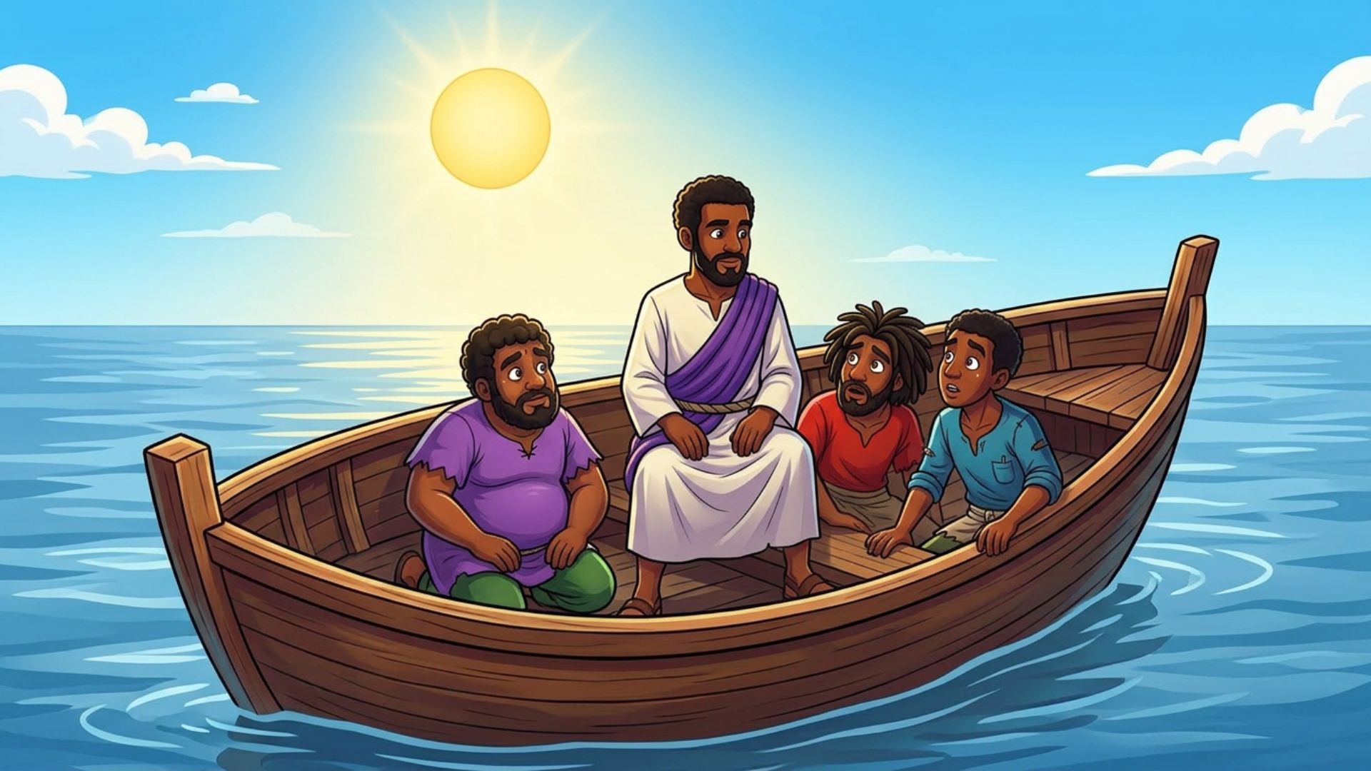 Jesus Calms the Storm — page 42