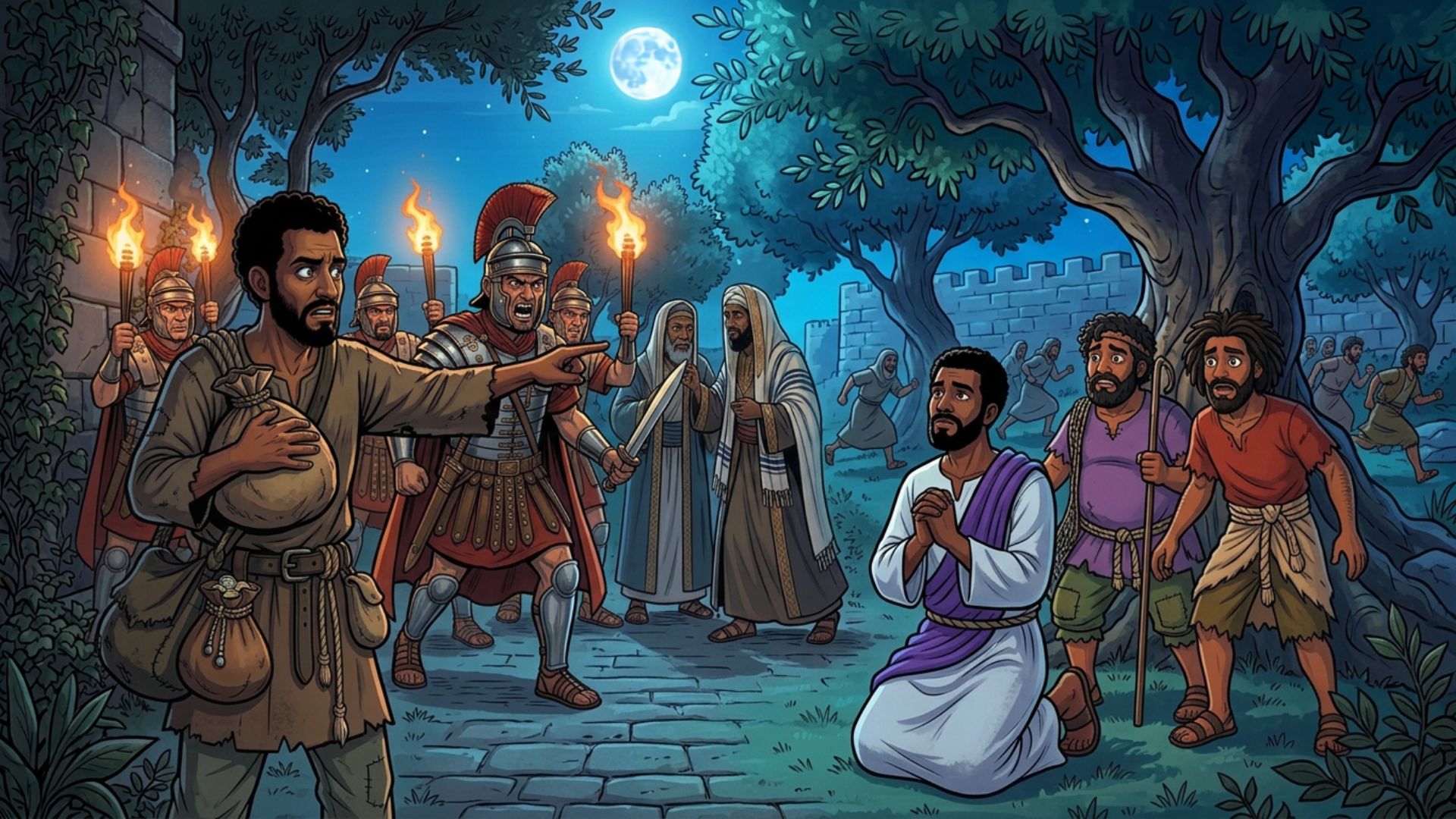 Jesus is Arrested — page 21
