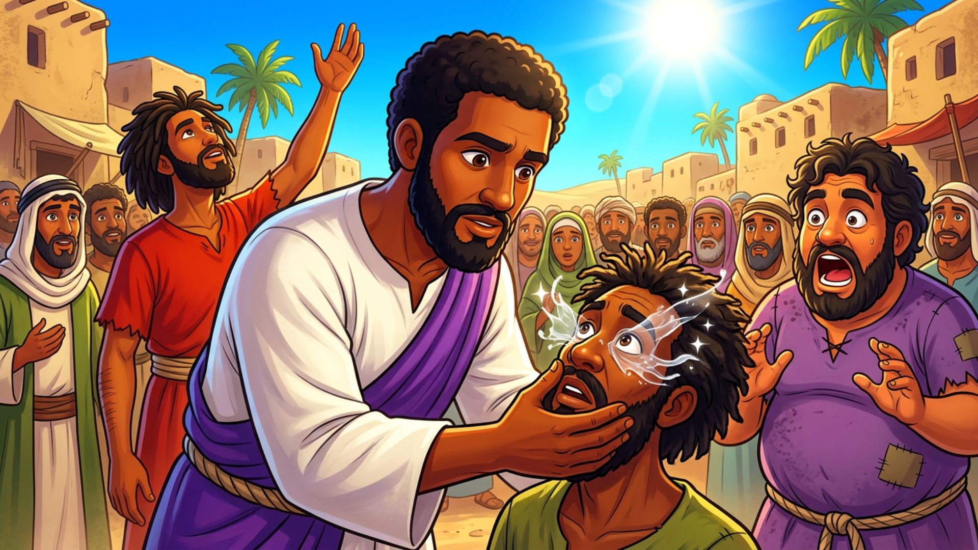 Jesus Calms the Storm — page 1