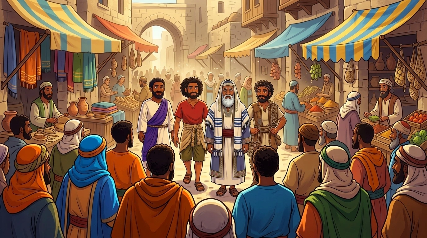 Jesus Raises Jairus’ daughter from the dead — page 17