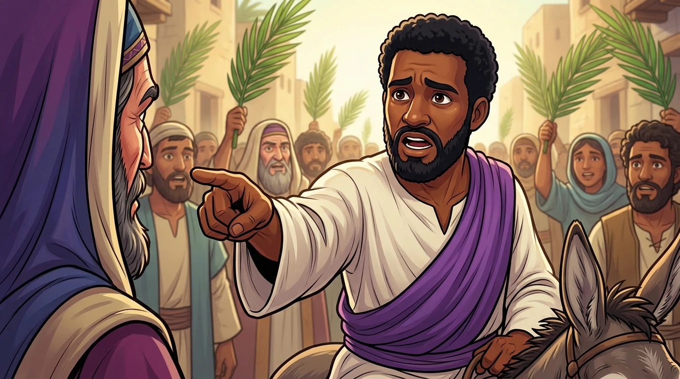 Jesus Enters Jerusalem — page 20