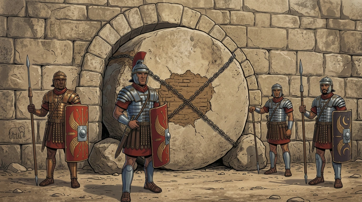 Brutus and the Empty Tomb - short (ages 4 - 7) — page 10
