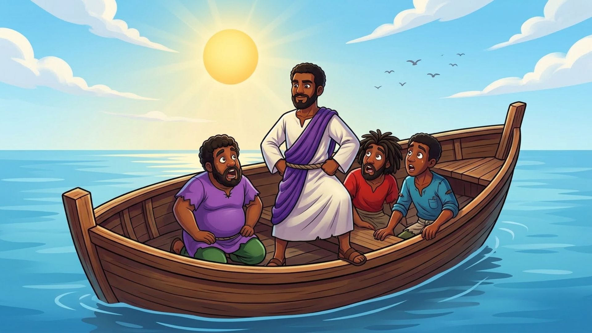 Jesus Calms the Storm — page 39