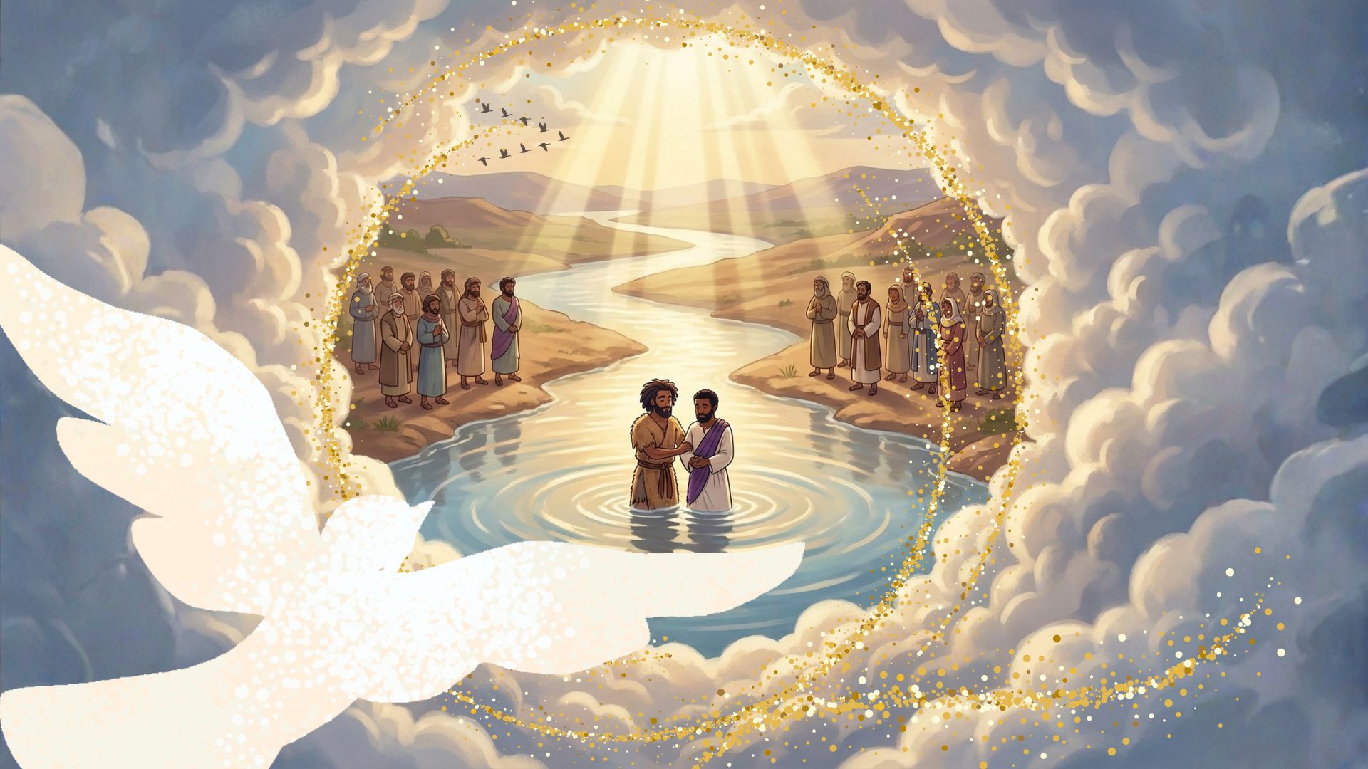 Jesus is Baptised. — page 26